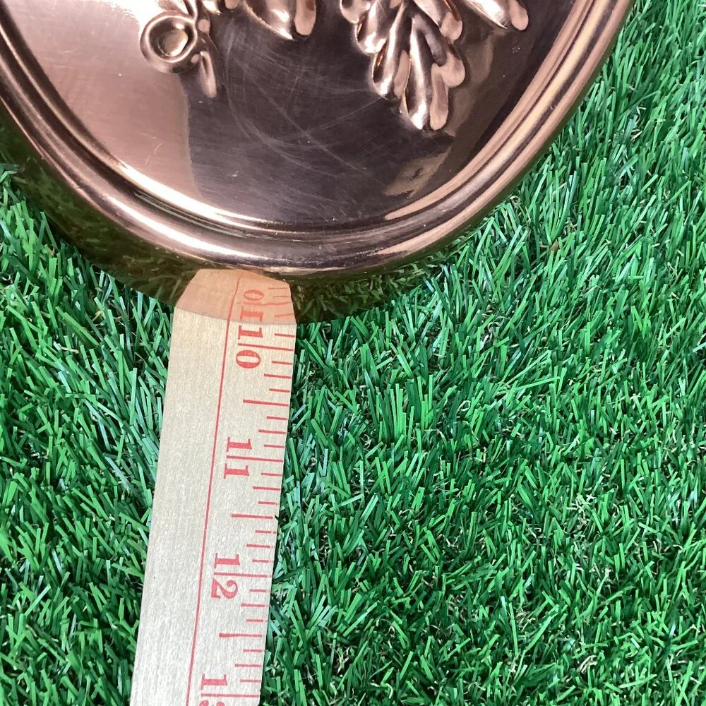 Copper Oval Cake Jello Mold